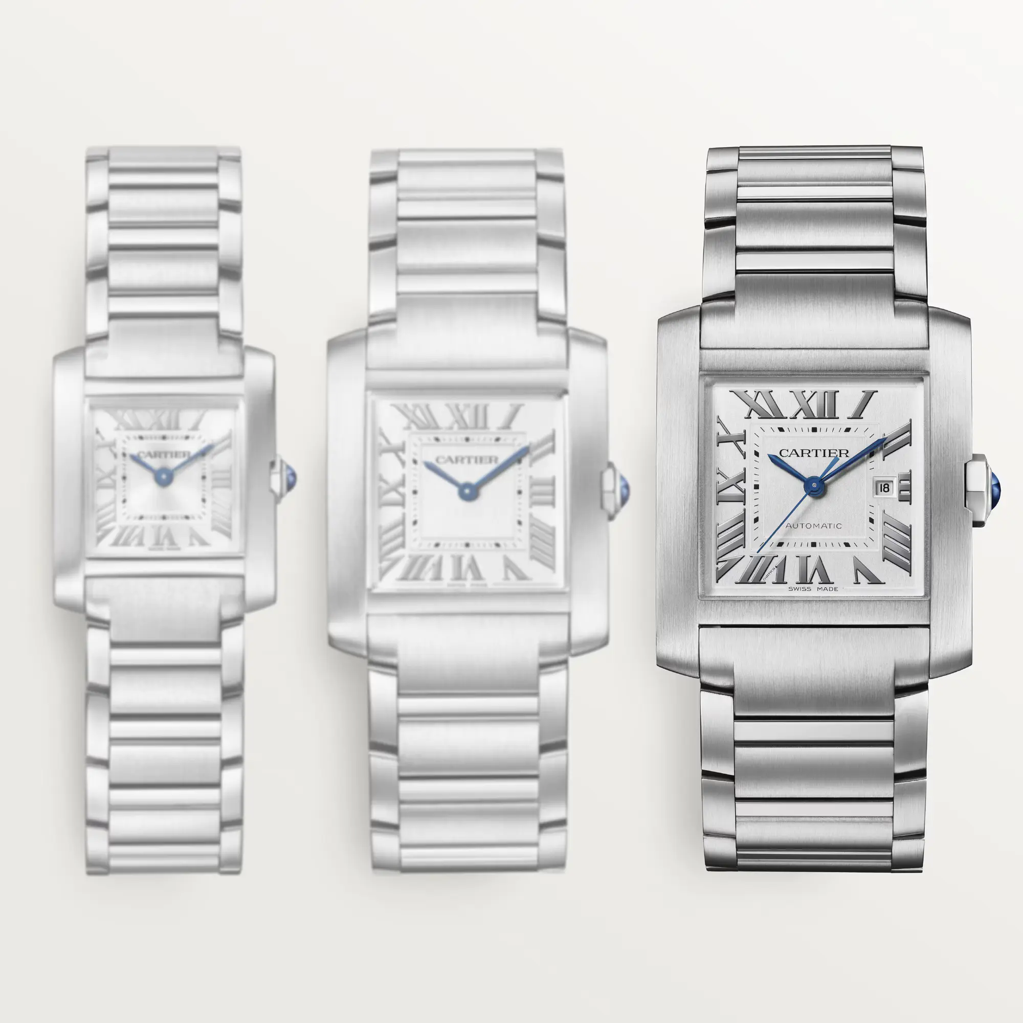 Cartier Tank Francaise Watch Large Model WSTA0067 - United Luxury