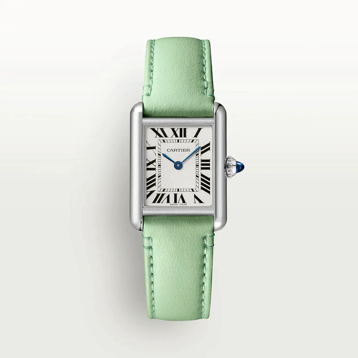 Cartier Tank Must Watch Small Model Green WSTA0061 - United Luxury