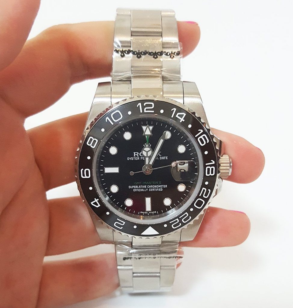 Replica Rolex GMT-Master II 40mm Black Dial 116710 - United Luxury