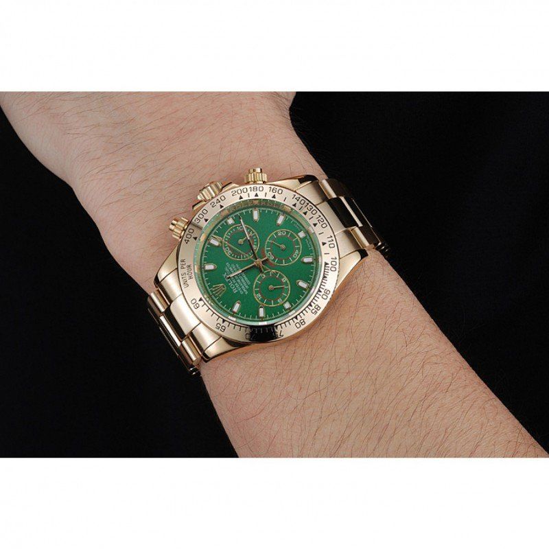 Replica Rolex Daytona 39mm Green Dial 1454244 - United Luxury