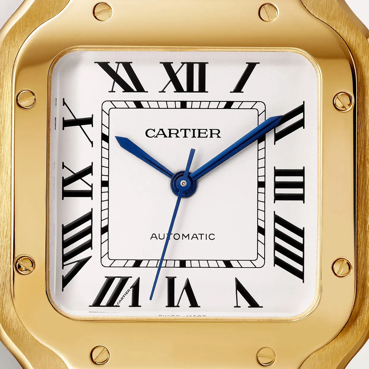 Cartier Santos Medium Model Gold WGSA0030 - United Luxury
