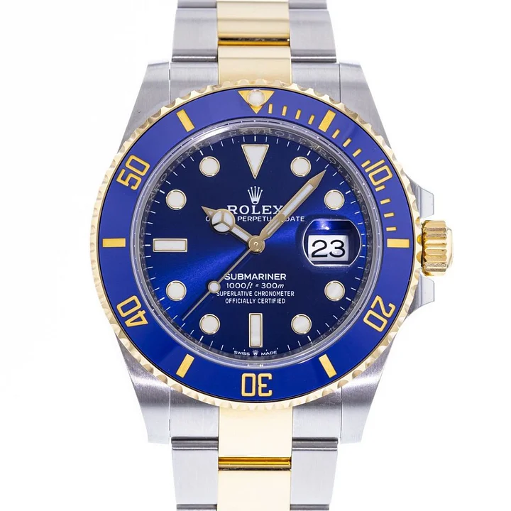 Superclone Rolex Submariner 41mm Blue Dial 126613LB - United Luxury