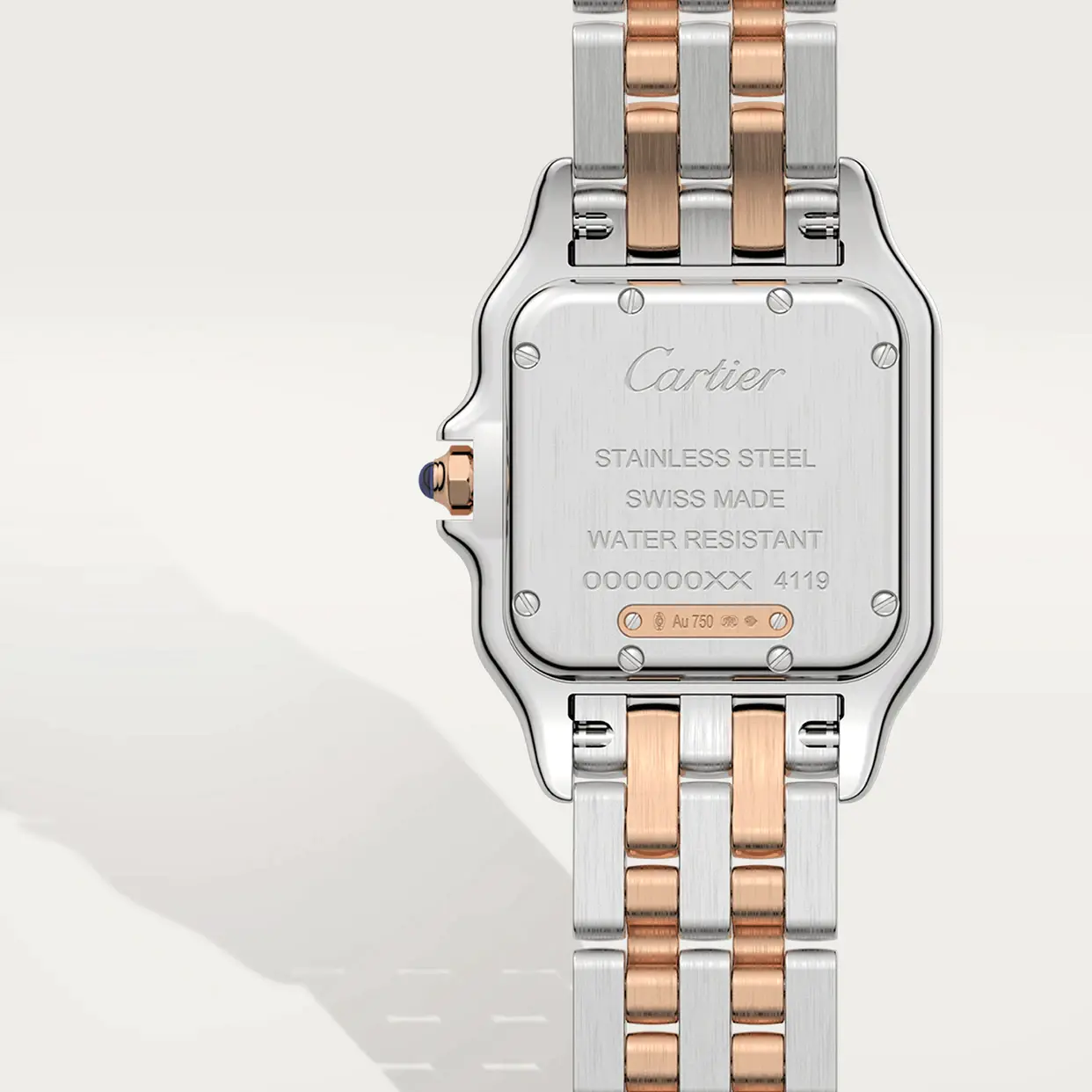 CARTIER PANTHERE Medium Model Rose Gold Mix Diamond W3PN0007 - United Luxury