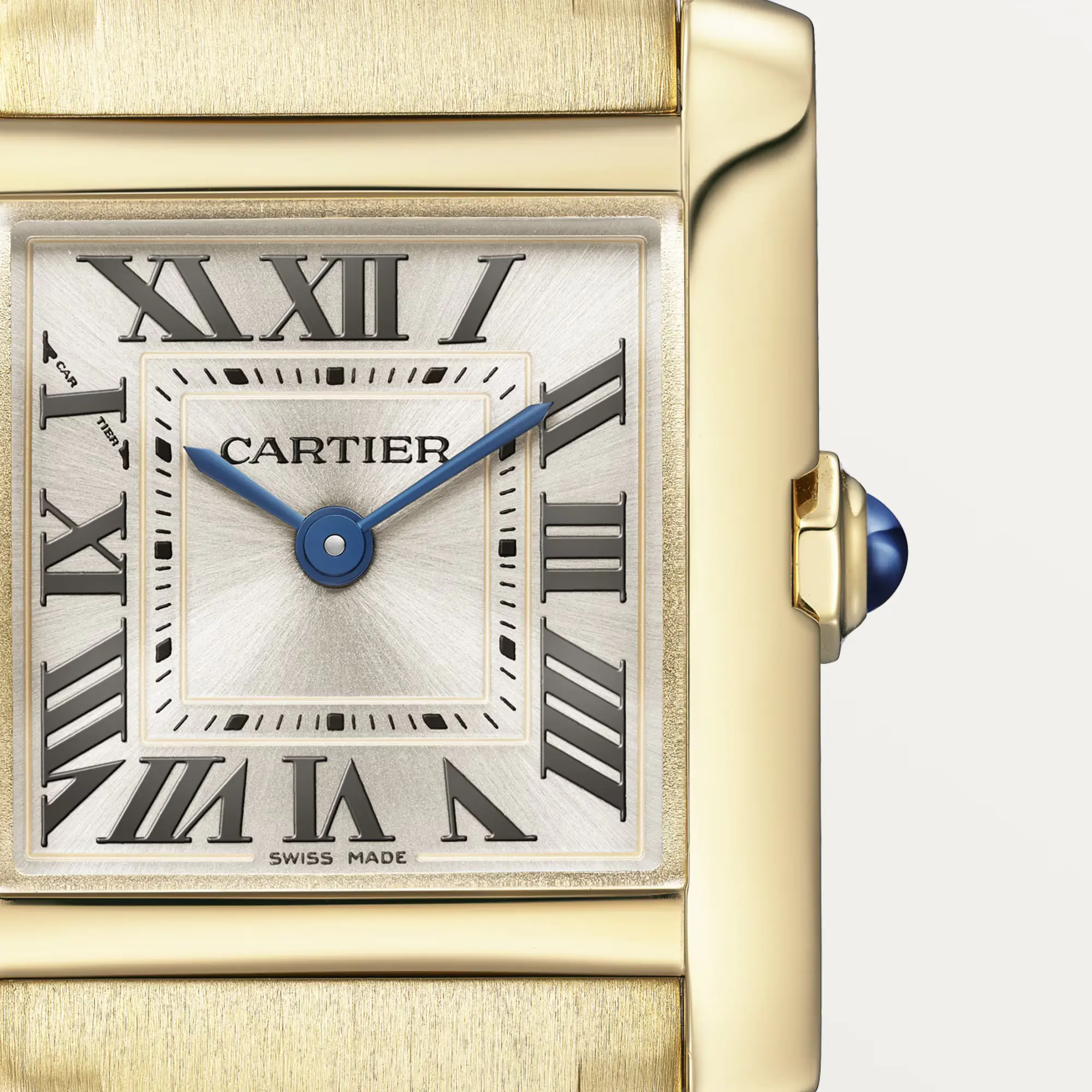 Cartier Tank Francaise Watch Small Model Yellow Gold WGTA0114 - United Luxury