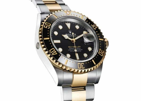 Rolex Sea-Dweller Two Tone Black Dial 126603-0001 Oyster Replica - United Luxury