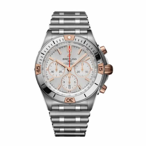 Breitling White Dial Silver Replica - United Luxury
