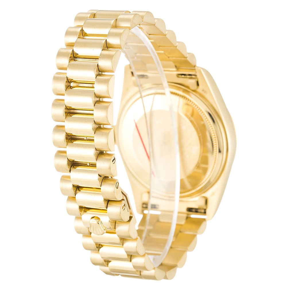 Replica Rolex Day-Date 36mm Black Dial 18038 - United Luxury