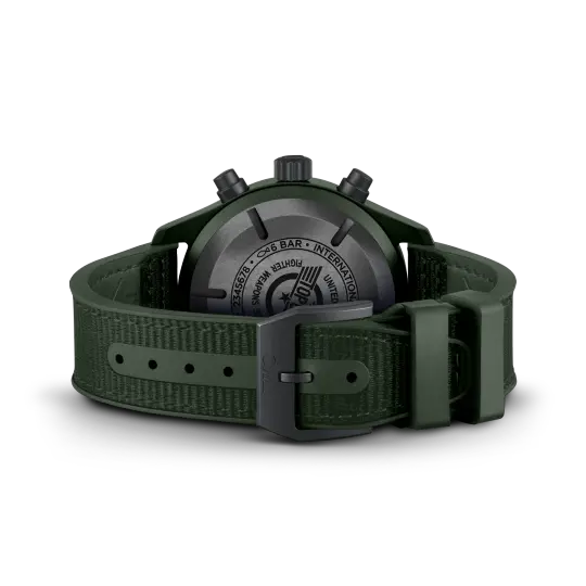 IWC PILOT'S WATCH CHRONOGRAPH TOP GUN EDITION WOODLAND - United Luxury