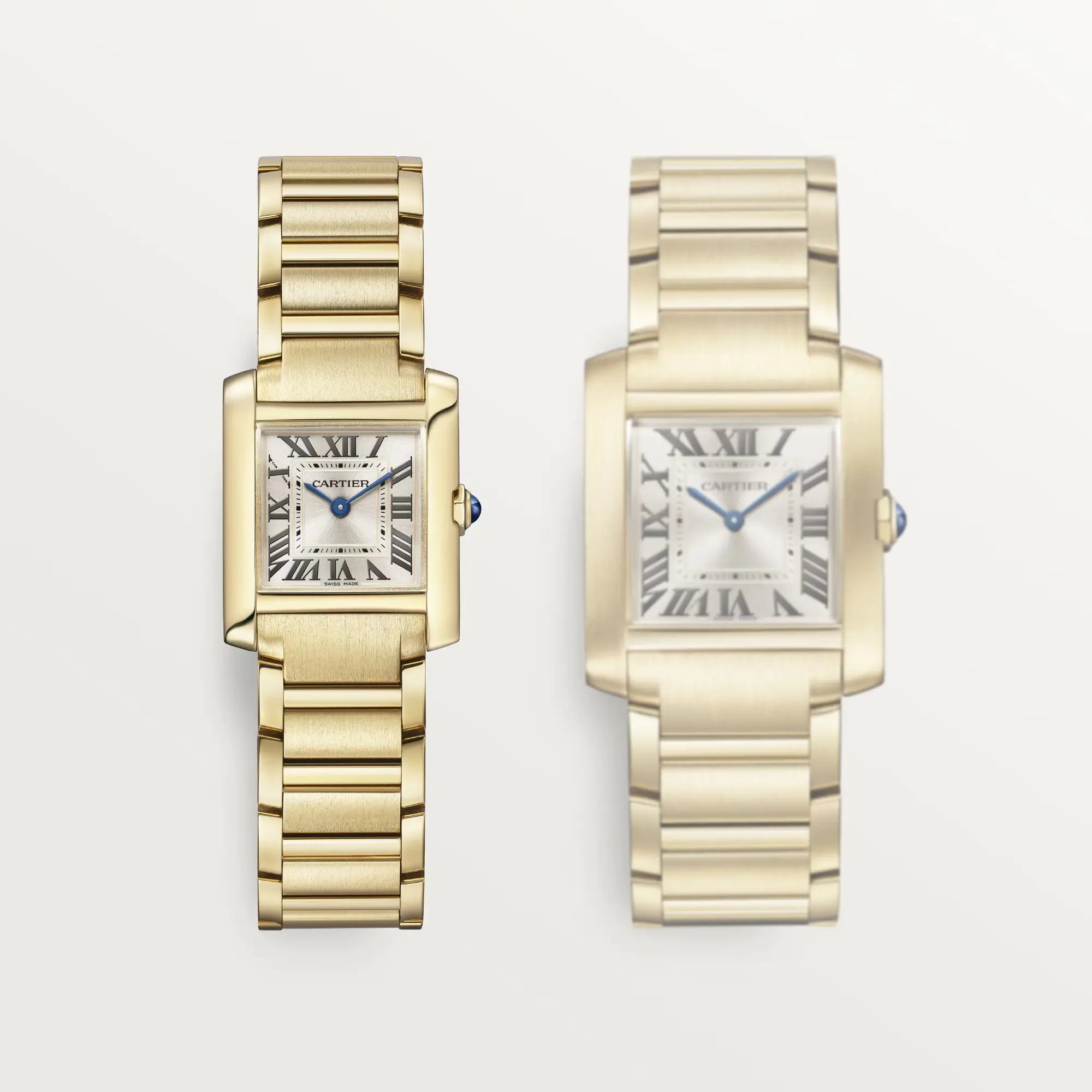 Cartier Tank Francaise Watch Small Model Yellow Gold WGTA0114 - United Luxury