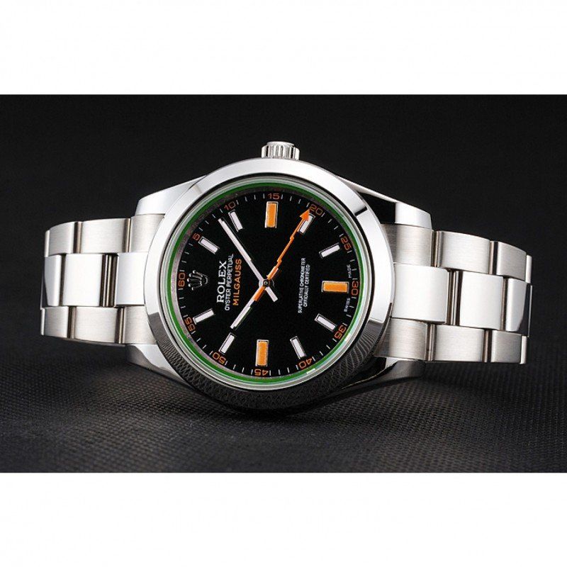 Superclone Rolex Milgauss 41mm Black Dial REP016836 - United Luxury