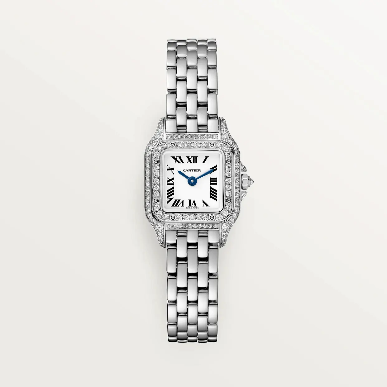 CARTIER PANTHERE Mini Model White Gold Diamond WJPN0046 - United Luxury