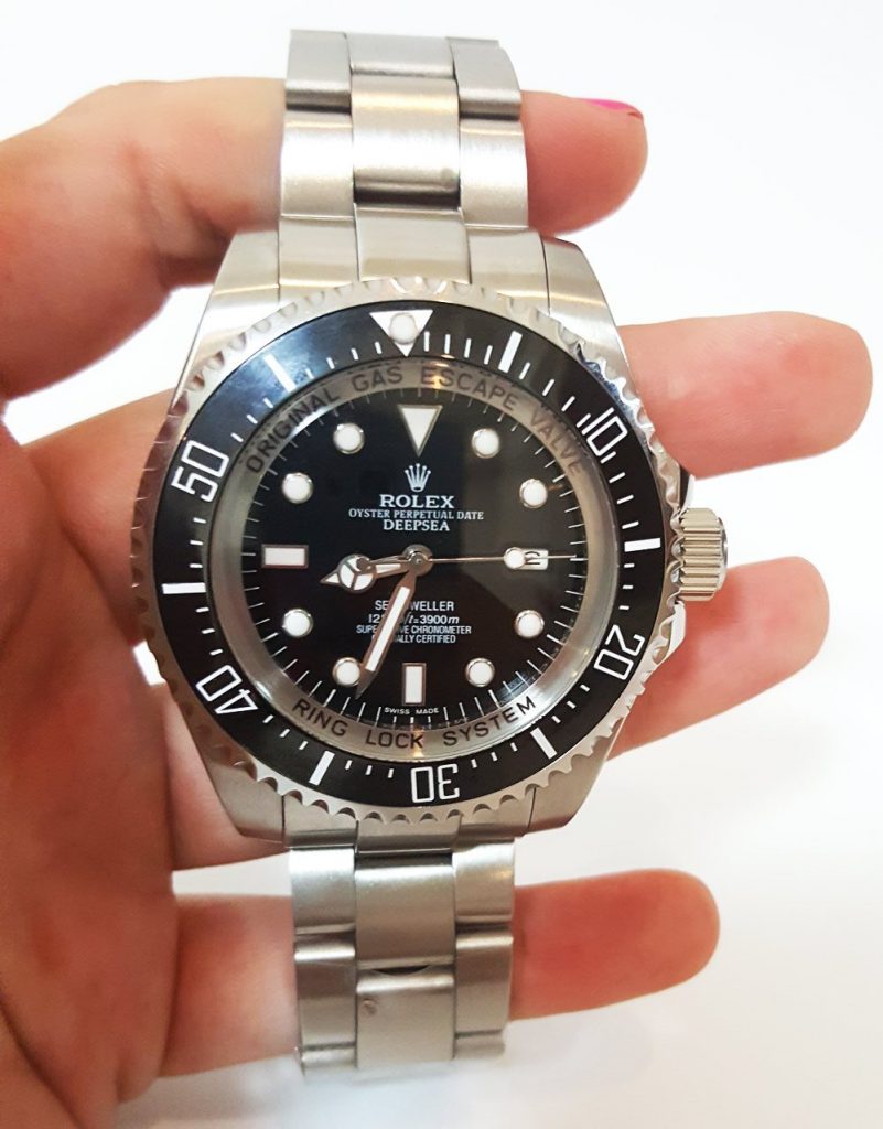 Replica Rolex Deepsea 44mm Black Dial 116660-2 - United Luxury