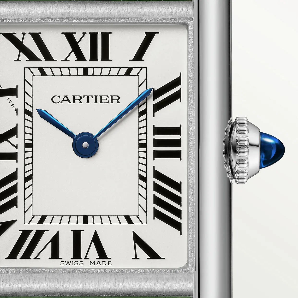 Cartier Tank Must Watch Small Model Green WSTA0061 - United Luxury