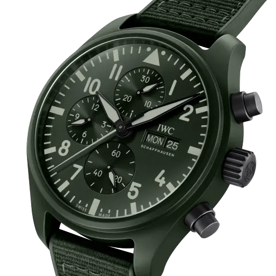 IWC PILOT'S WATCH CHRONOGRAPH TOP GUN EDITION WOODLAND - United Luxury