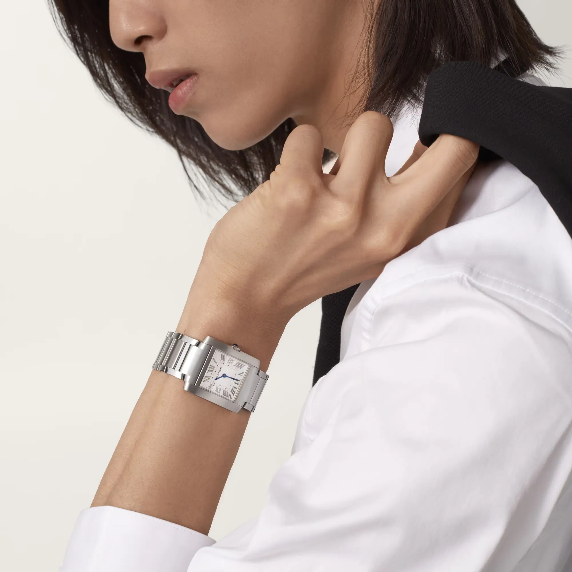 Cartier Tank Francaise Watch Medium Model WSTA0074 - United Luxury