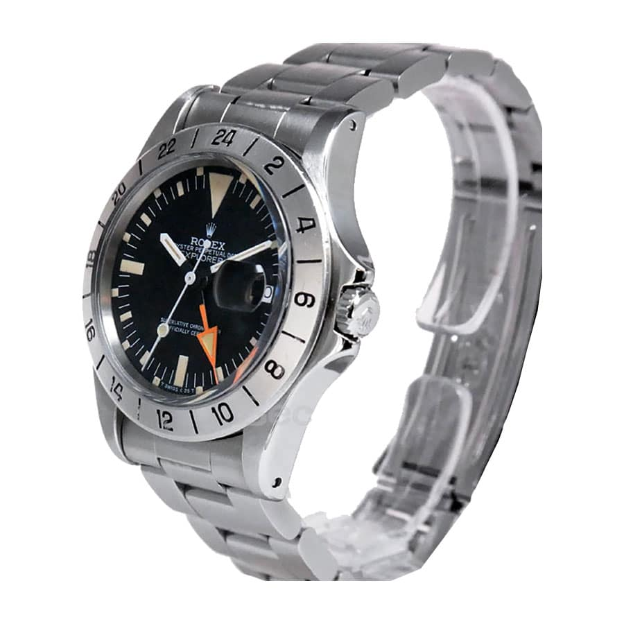 Rolex Explorer II 1655 (Antique) Black Dial WARO025 Oyster Replica - United Luxury