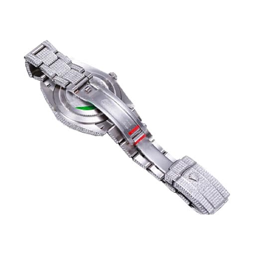 Rolex Datejust 116334 Iced Out Diamond Pave Dial Replica - United Luxury