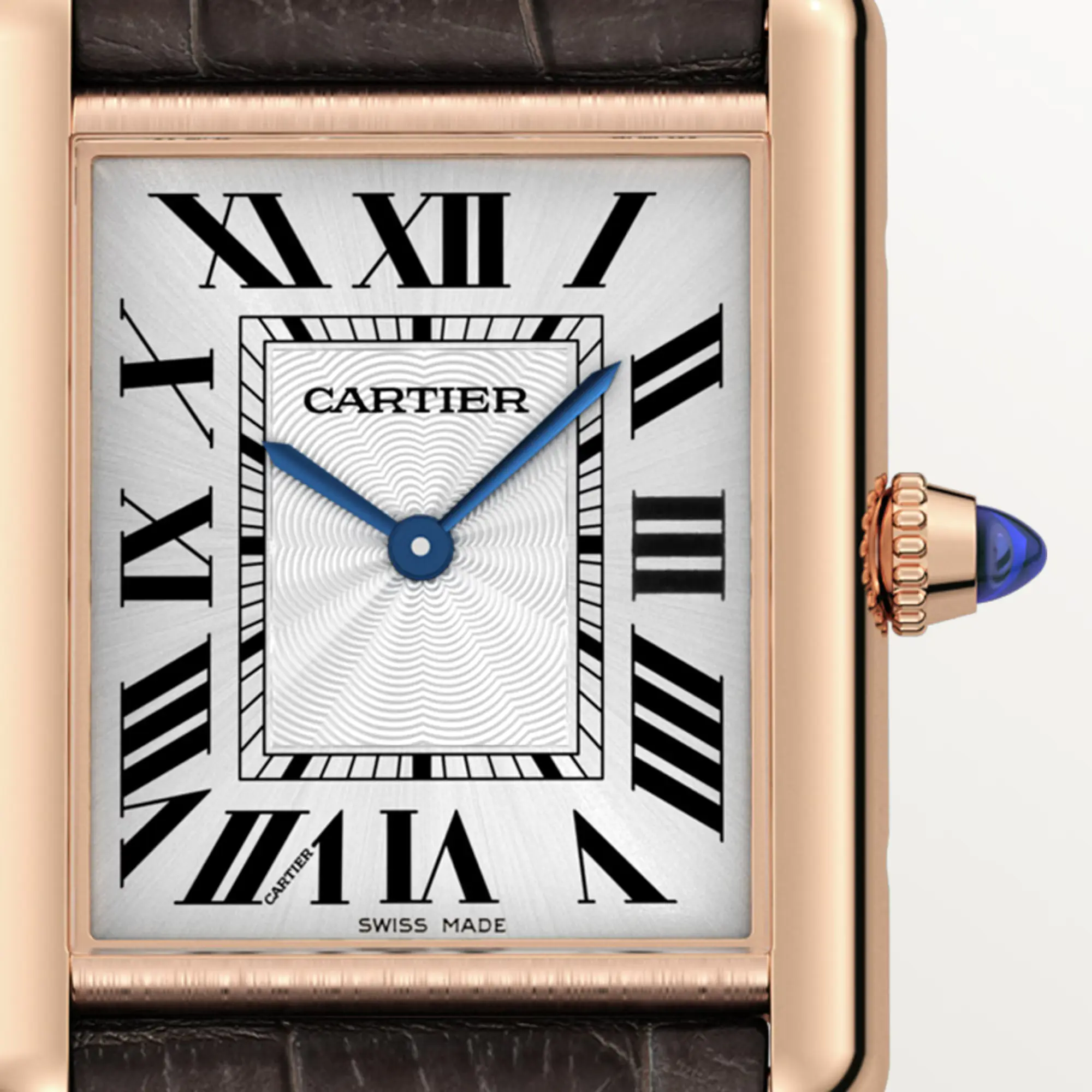 Tank Louis Cartier Watch Large Model Rose Gold WGTA0011 - United Luxury