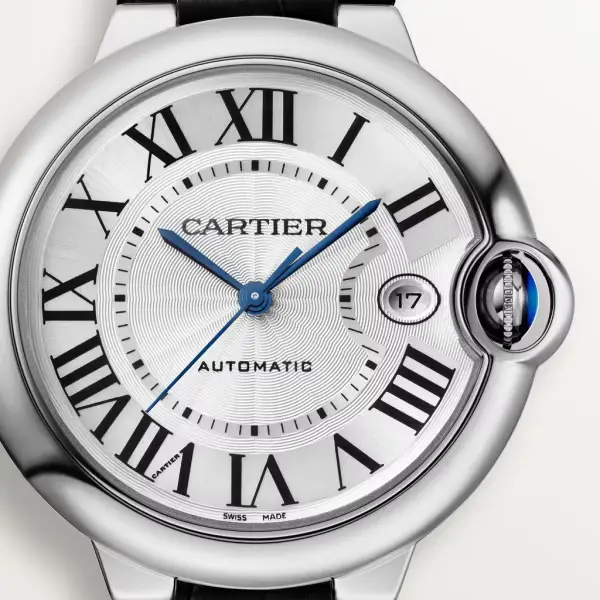 CARTIER BALLON BLEU Black Alligator Strap 40mm WSBB0039 - United Luxury