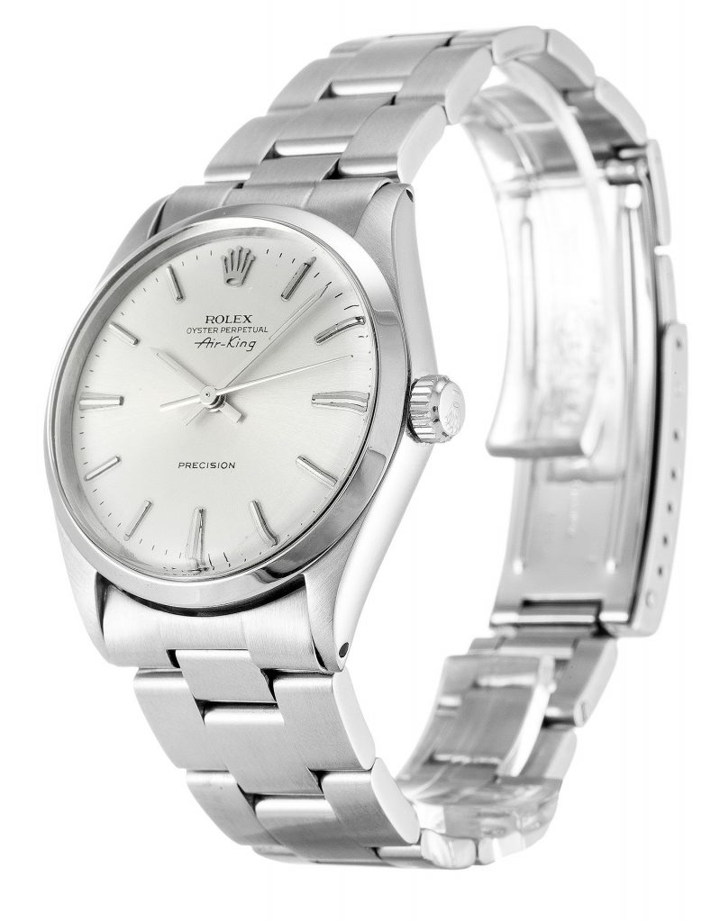 Replica Rolex Air-King 34mm Silver Dial 5500 - United Luxury