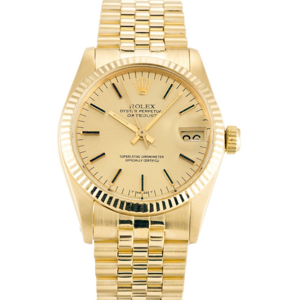 Replica Rolex Datejust Mid-Size 30mm Champagne Dial 6827 - United Luxury