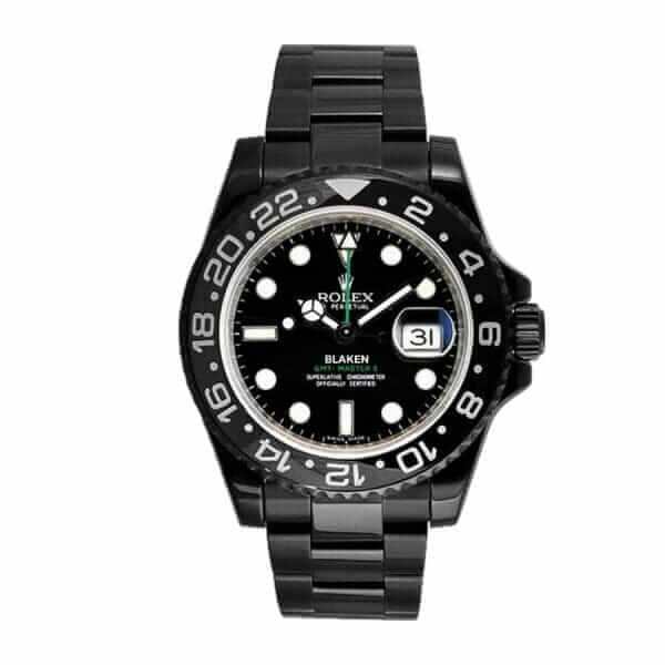 Rolex Blaken GMT-Master II 116710 DLC-PVD Replica - United Luxury