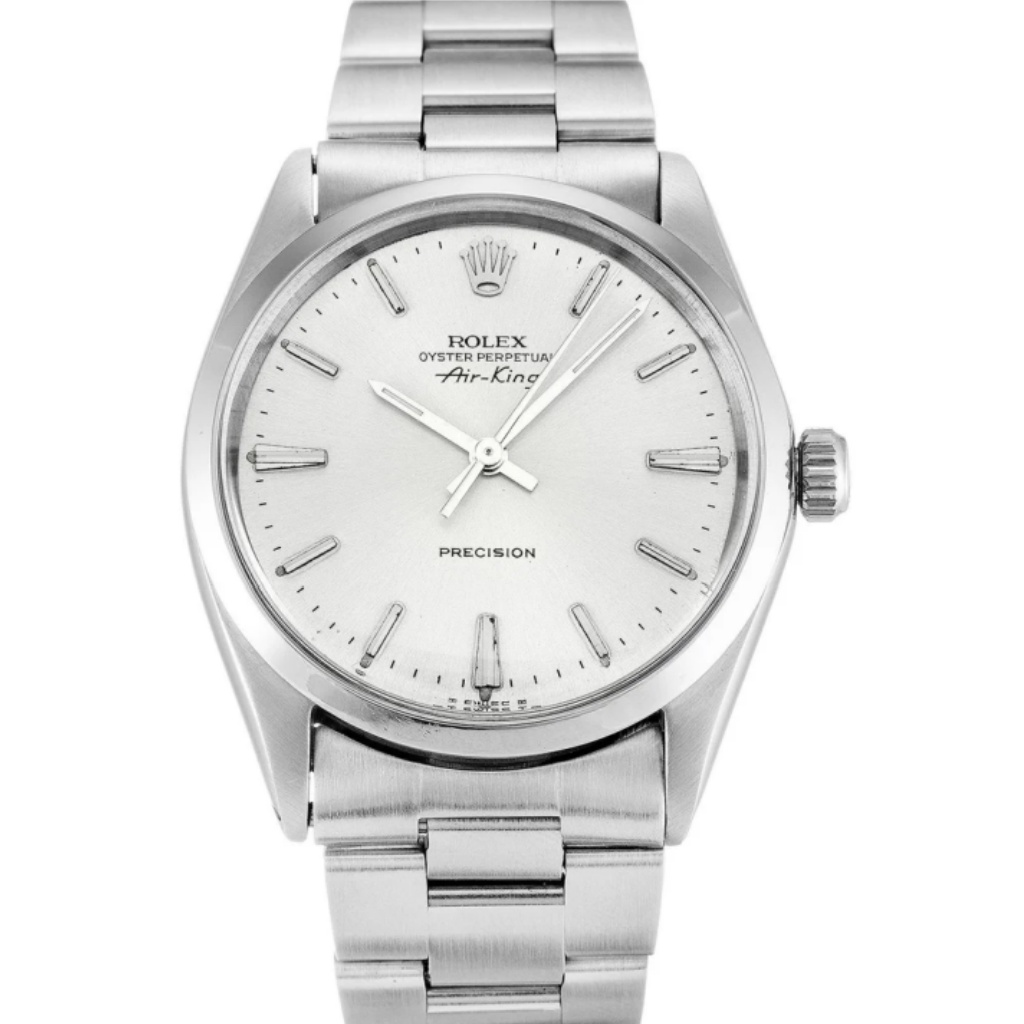 Replica Rolex Air-King 34mm Silver Dial 5500 - United Luxury