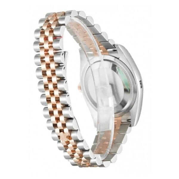 Rolex Datejust 278341RBR Everose Gold and Chocolate with Diamond Dial Jubilee Replica - United Luxury