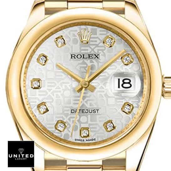 Rolex Datejust 278273 Grey Diamond Dial Replica