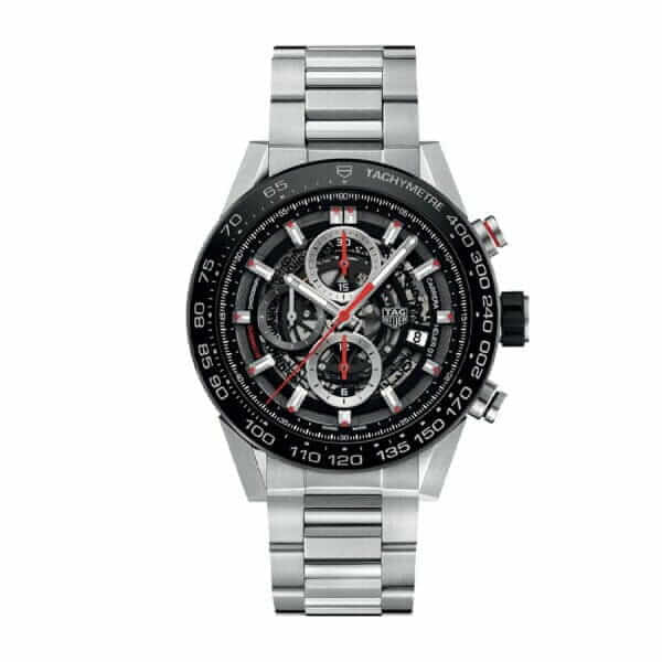TAG Heuer Carrera 01 Steel Black Replica - United Luxury