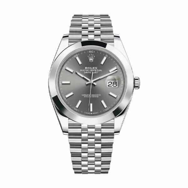 Rolex Datejust 126300 Stainless Steel Grey Dial Replica - United Luxury