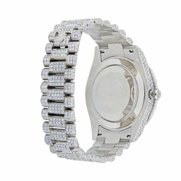 Rolex Day-Date 218239 Fully Iced Out Replica - United Luxury