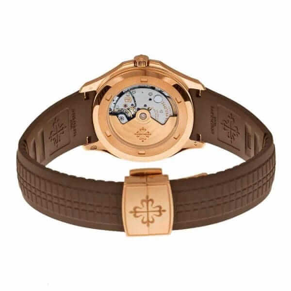 Patek Philippe Gold Brown Strap Replica - United Luxury