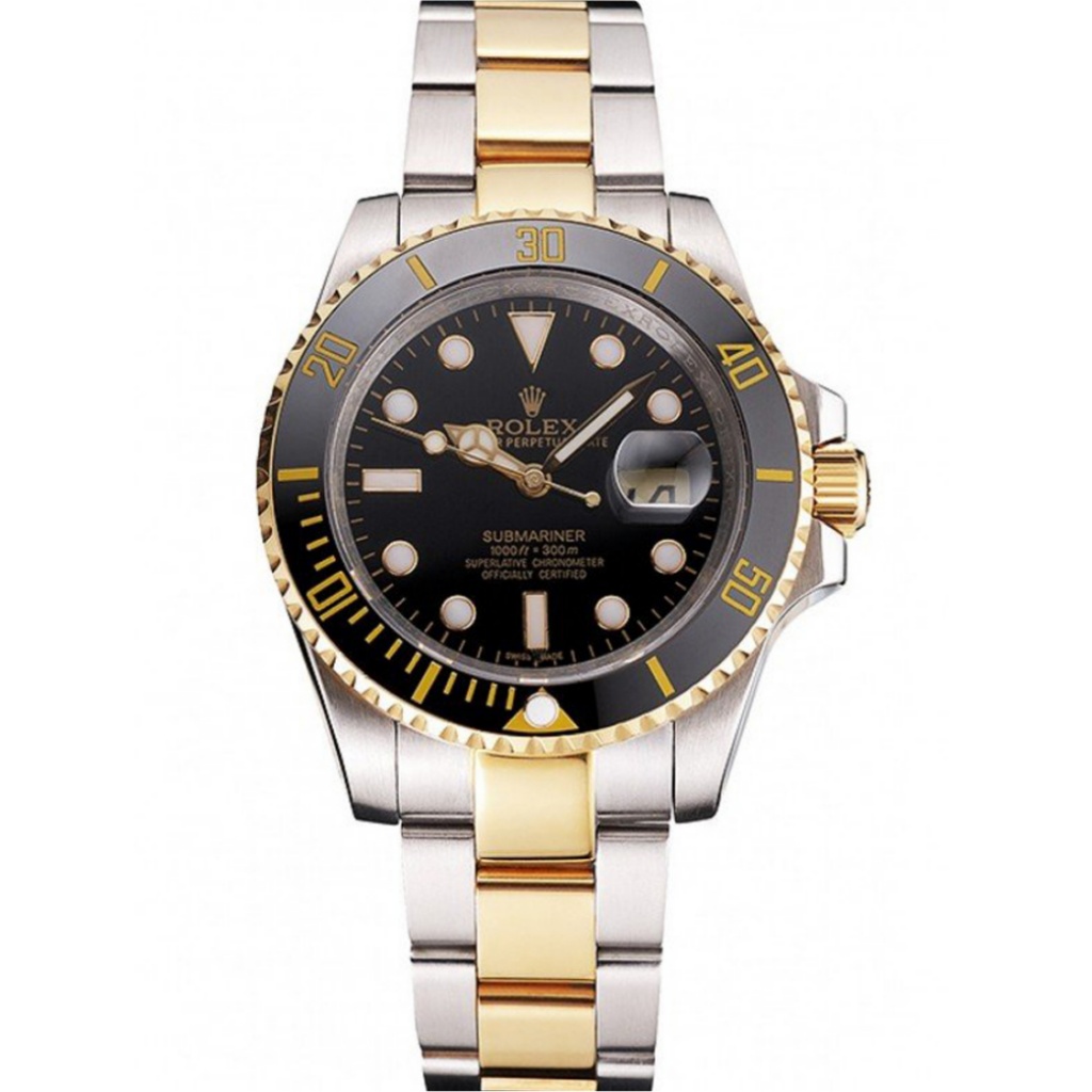 Superclone Rolex Submariner 41mm Black Dial PR16233BG - United Luxury