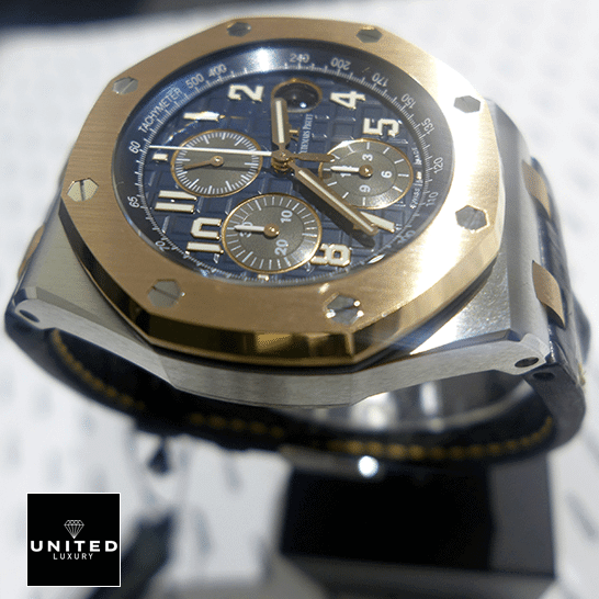 Audemars Piguet 26471SR.OO_.D101CR.01 Royal Oak Blue Dial Replica side view