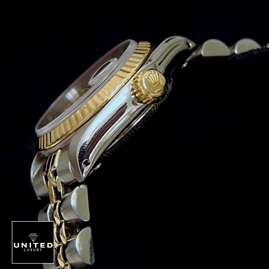 Rolex Datejust 69173 Stainless Steel Replica side distant view