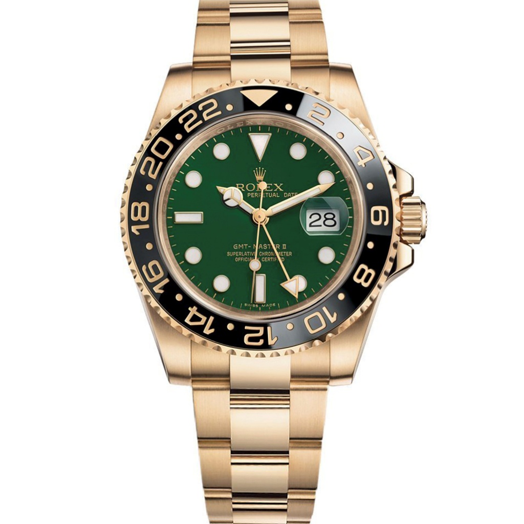 Replica Rolex GMT-Master II 40mm Green Dial 116718 GSO - United Luxury