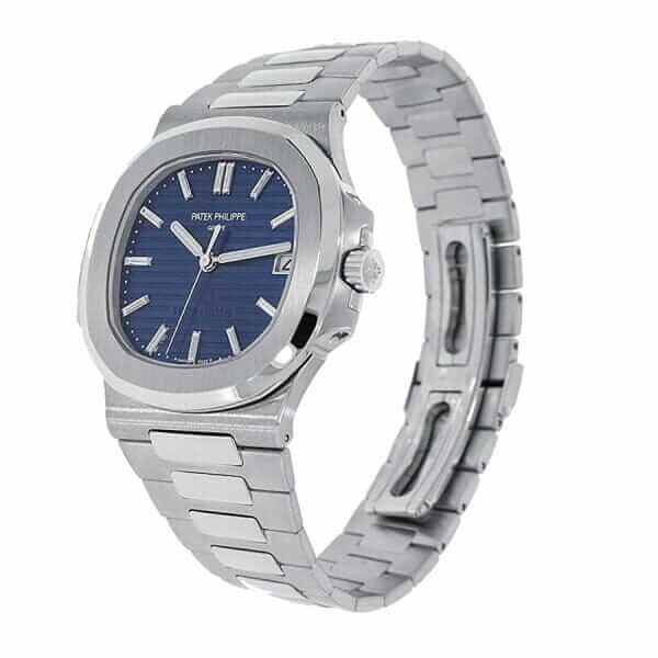 Patek Philippe Nautilus Platinum Blue Replica - United Luxury
