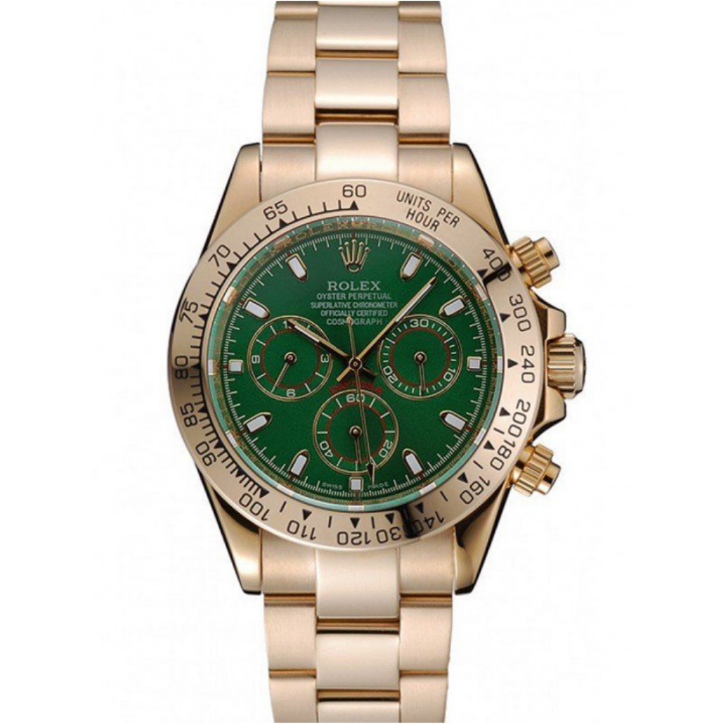 Replica Rolex Daytona 39mm Green Dial 1454244 - United Luxury