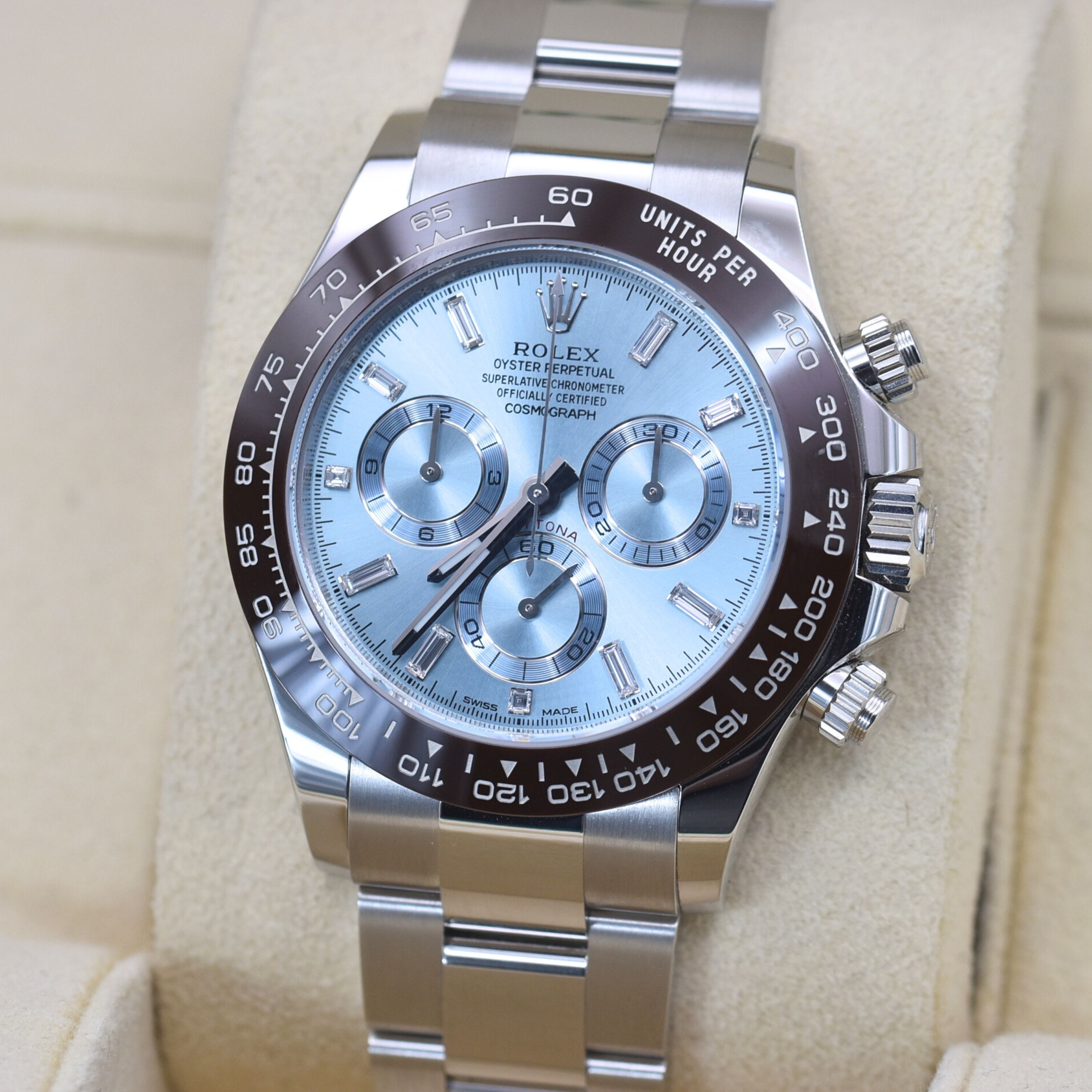 Rolex Cosmograph Daytona Oyster 40 mm platinum 116506 - United Luxury