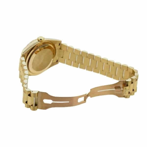 Rolex Day-Date 118238 Yellow Gold Green Dial Replica - United Luxury