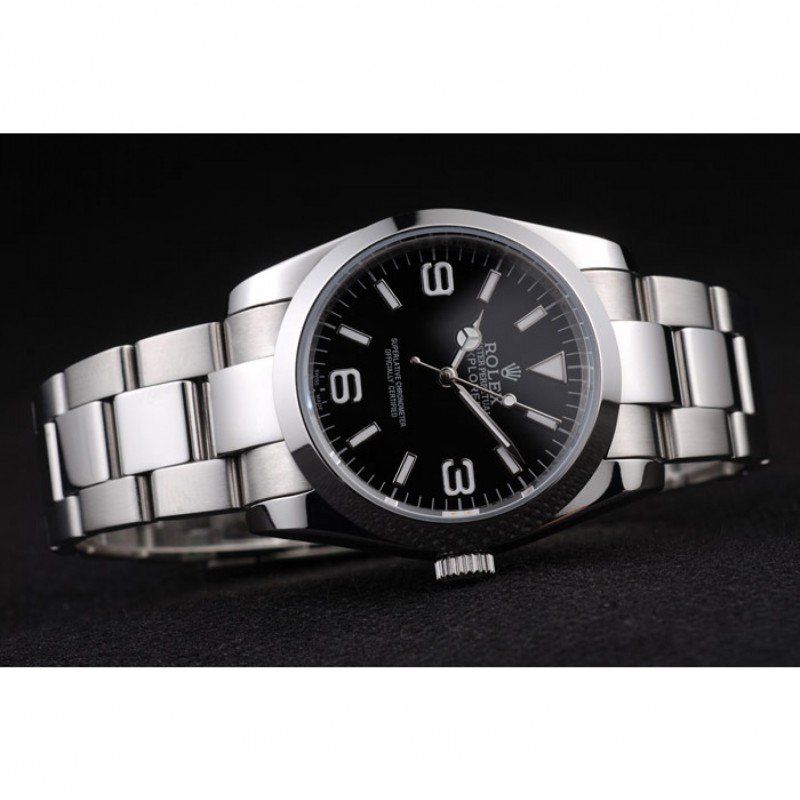 Replica Rolex Explorer 36mm Black Dial 98087 - United Luxury