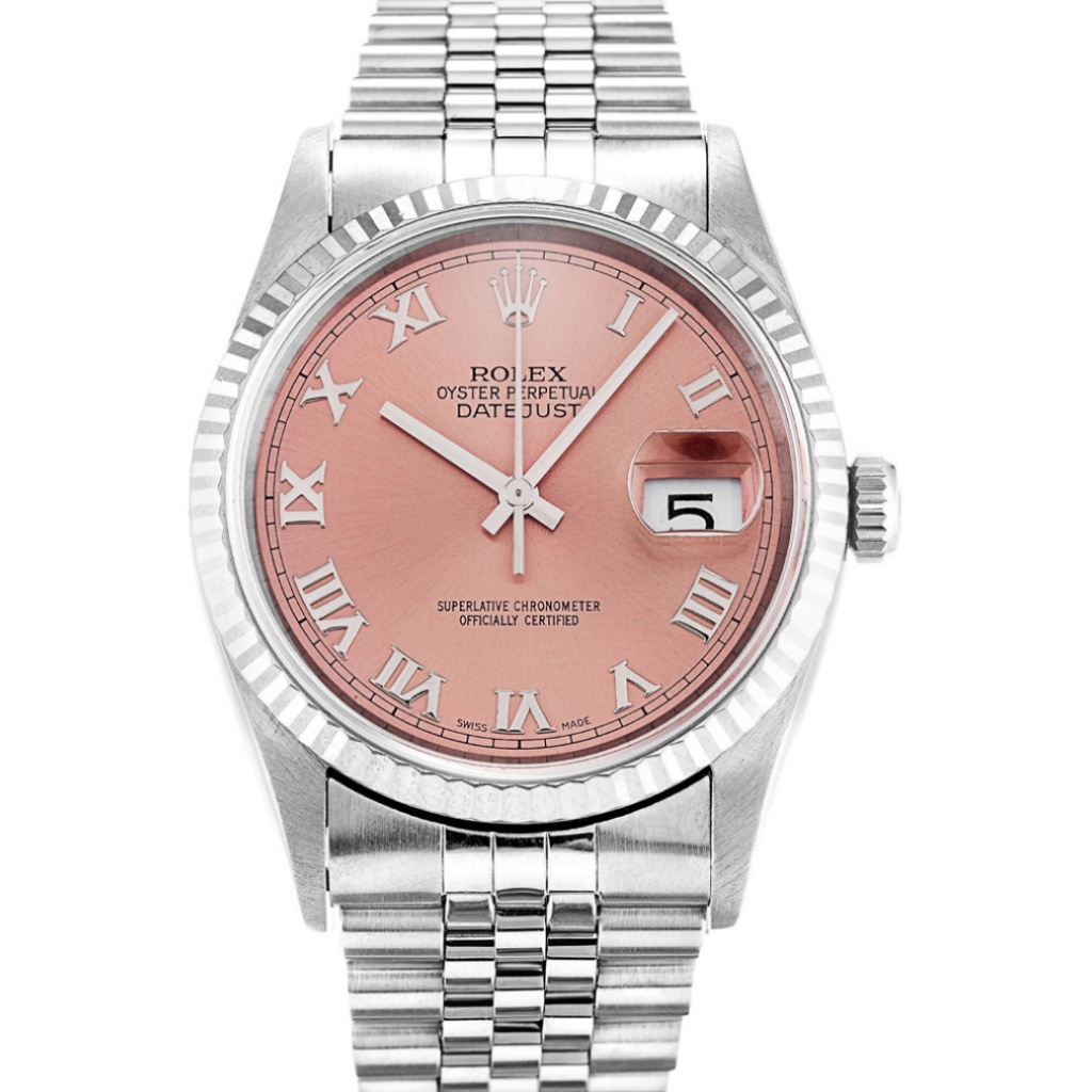Replica Rolex Datejust 36mm Pink Dial 16234 - United Luxury
