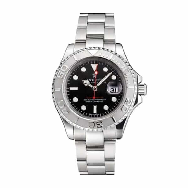 Rolex Yacht-Master 116622 Stainless Steel Dark Rhodium Dial Replica - United Luxury