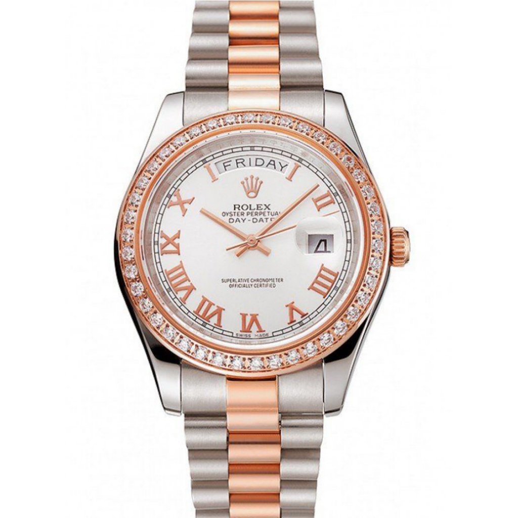 Superclone Rolex Day-Date 41mm White Dial 1454108 - United Luxury