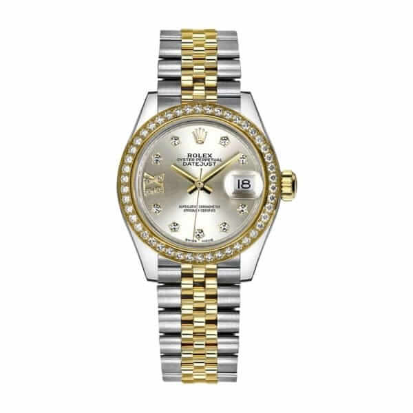 Rolex Datejust 279383RBR-0003 Champagne & Diamond Dial Replica - United Luxury