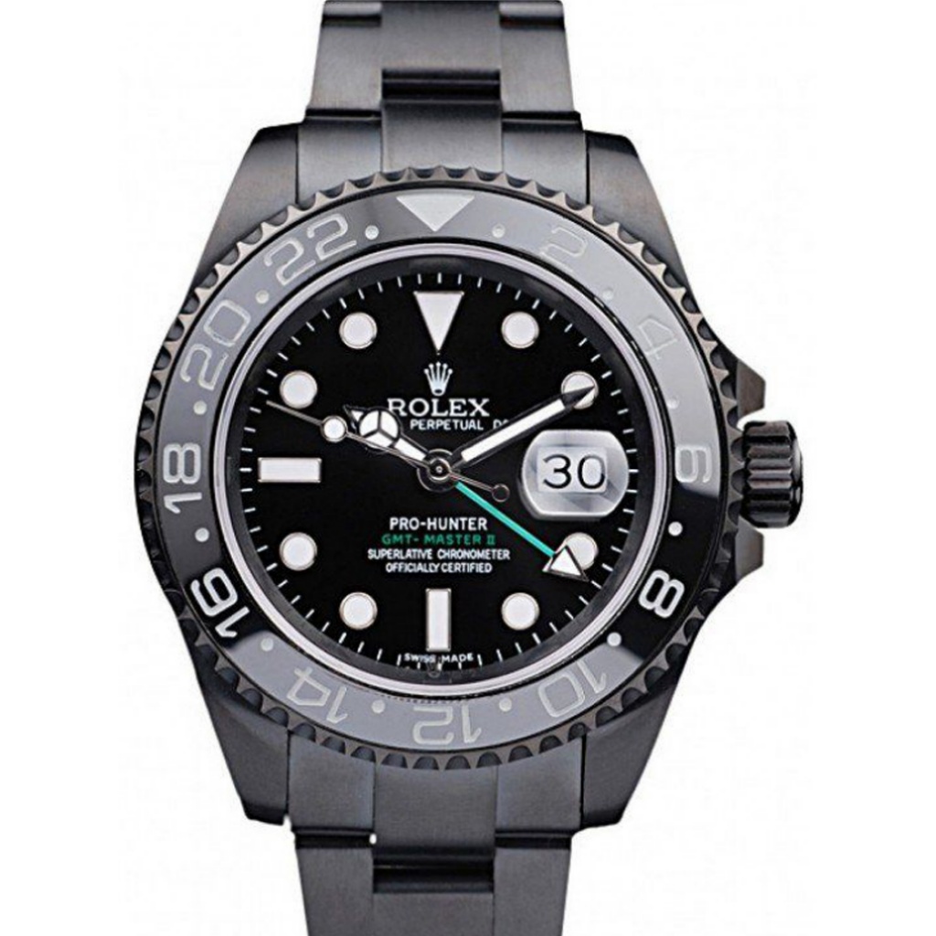 Superclone Rolex GMT-Master II 39mm Black Dial REP016828 - United Luxury