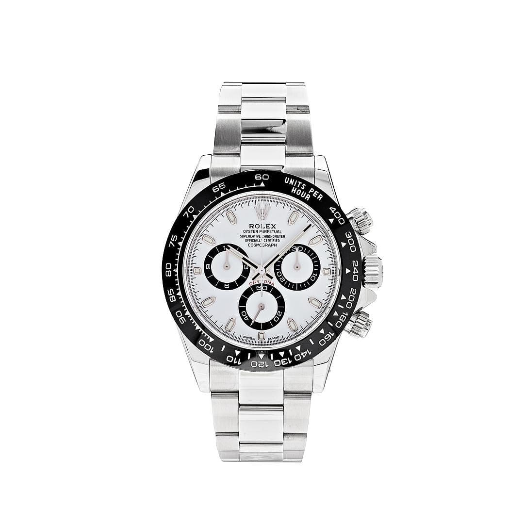 Daytona 126500LN Stainless Steel White Panda Dial Movement 4131 - United Luxury
