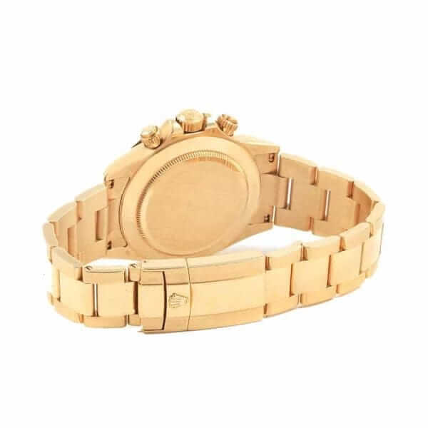 Rolex Daytona Cosmograph Yellow Gold Dial 116528 Oyster Replica - United Luxury