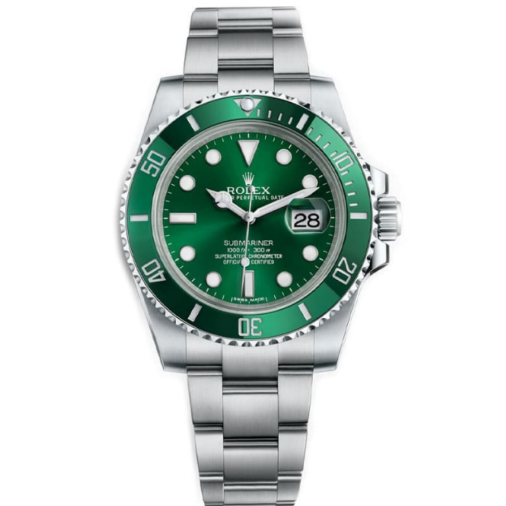 Rolex Submariner Hulk 116610LV Green Dial Replica - United Luxury